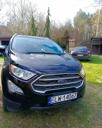 Ford EcoSport cena 53500 przebieg: 114200, rok produkcji 2018 z Ustroń małe 704